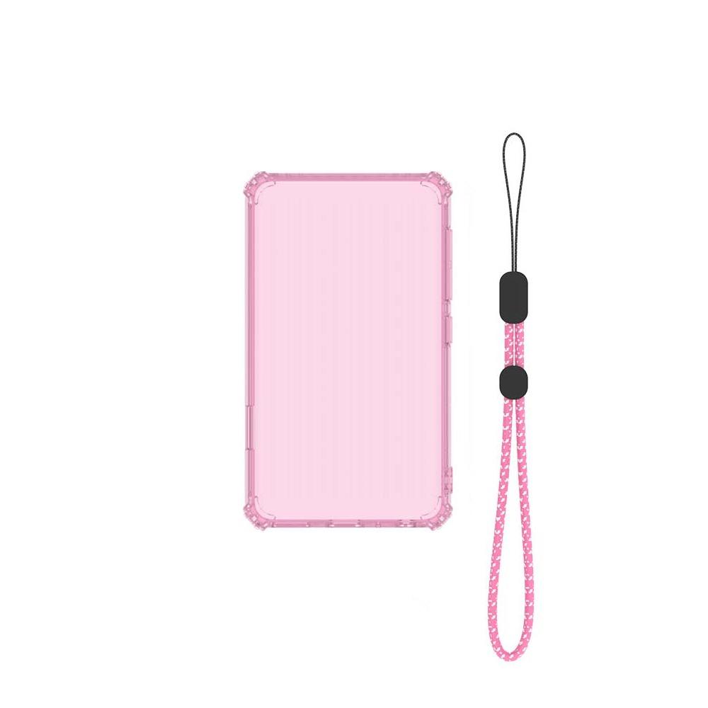 Transparent Protective Case Shockproof with Lanyard MP3 Player Cover Anti-Scratch Soft TPU for Innioasis G1/G3 MP3 Player