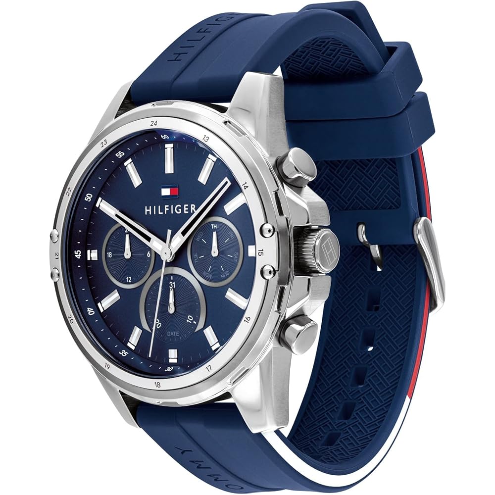 Tommy Hilfiger MASON 1791791 Men's Watch, Blue [Parallel Import]