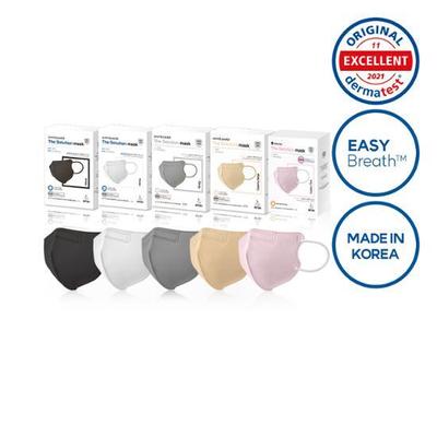 ANYGUARD The Solution Maske KF94 Saeburi Groß 10 Stück Wählen Sie 1 (Weiß/Beige/Schwarz/Rosa/Grau)