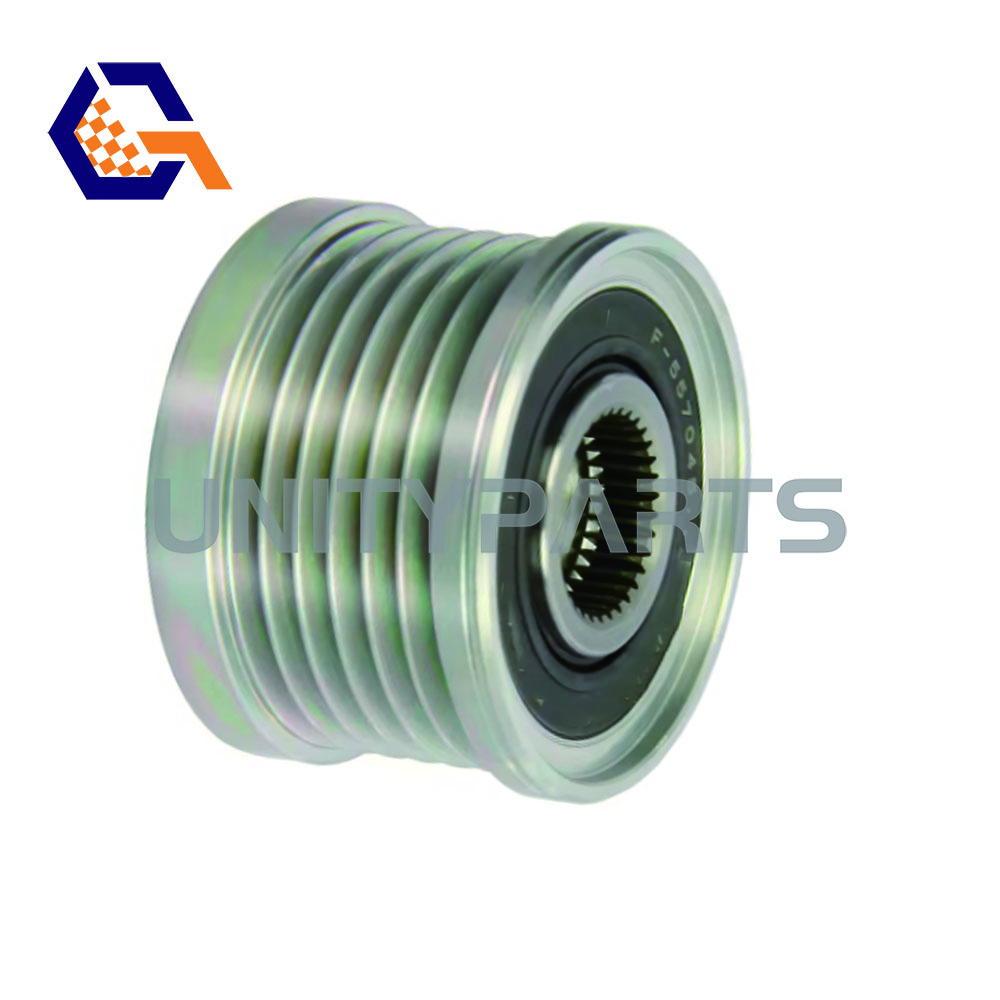 Overrunning Alternator Pulley For NISSAN QASHQAI X-TRAIL T31 JUKE TIIDA F-557045 23151-JD20A 23151-EL010 23151EL010 23151JD20A