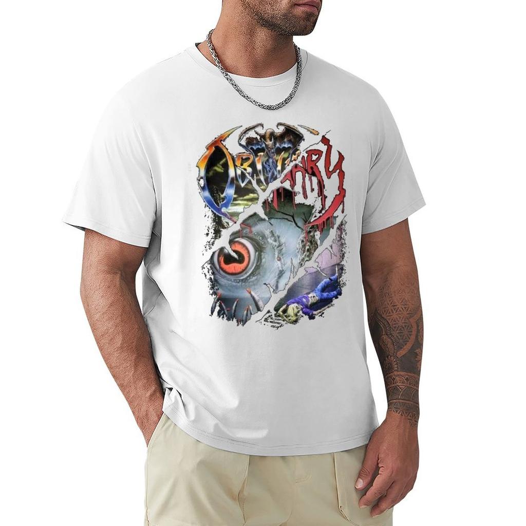 Obituary Essential Tshirt Stylish Print Short Sleeve Tee