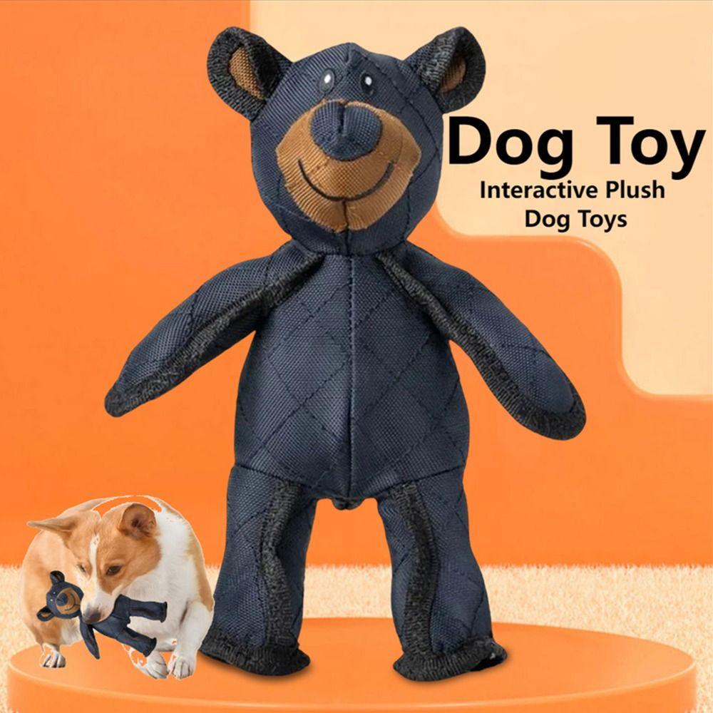 

Creative Pet Interactive Toy Bear Shaped Interactive Squeaky Dog Toys Dog Accessories