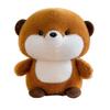 Peluche, Oreiller Câlin Forme Animal Dessin Animé avec Tissu Ultra Peluche Extensible, Peluche Lapin Cochon Coussin Décoratif