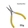 5-inch Mini Pliers Set: Needle-Nose, Bent-Nose, Wire Cutters for Jewelry Beading & DIY.
