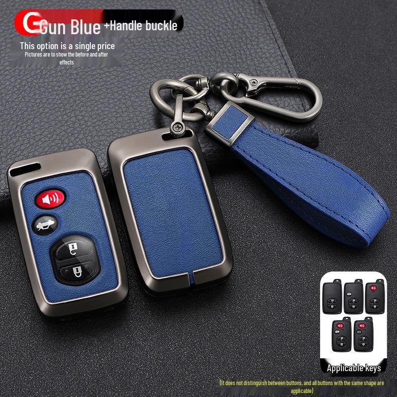 Compatible Key Case for Toyota Models: Corolla, Levin, Camry, Highlander, RAV4, Crown, CHR, Reiz