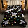 Cute Koala Duvet Cover for Boys,Girls Cartoon Comforter Cover Full Size Bedding Set Kids Teen Room Decor Bed Cover 3 Pieces