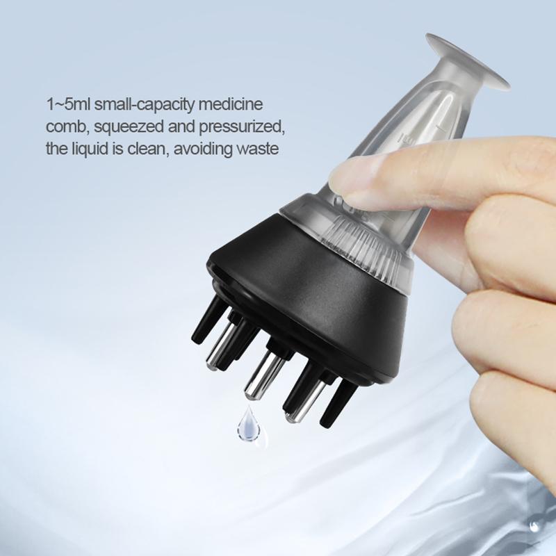 Hair Scalp Applicator Comb Smear Type Scalp Applicator Treatments With 5ml Nourish Essence Oil Massage Shampoo Blood Circulation