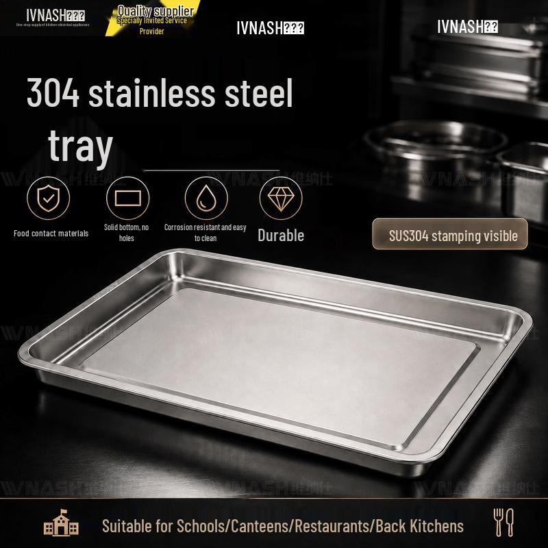 Vnash 304 Stainless Steel Steaming & Roasting Tray