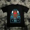 Domo Kun Funny Pattern Daily Print TShirts Vintage Y2k Tops Casual Loose Streetwear Rock Gothic ShortSleeves Tops Unisex
