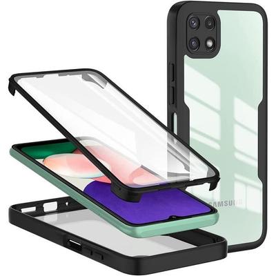 Case - BOOLING - for Samsung A22 5G - 360° Protection - Anti-Scratch - Reinforced Edge
