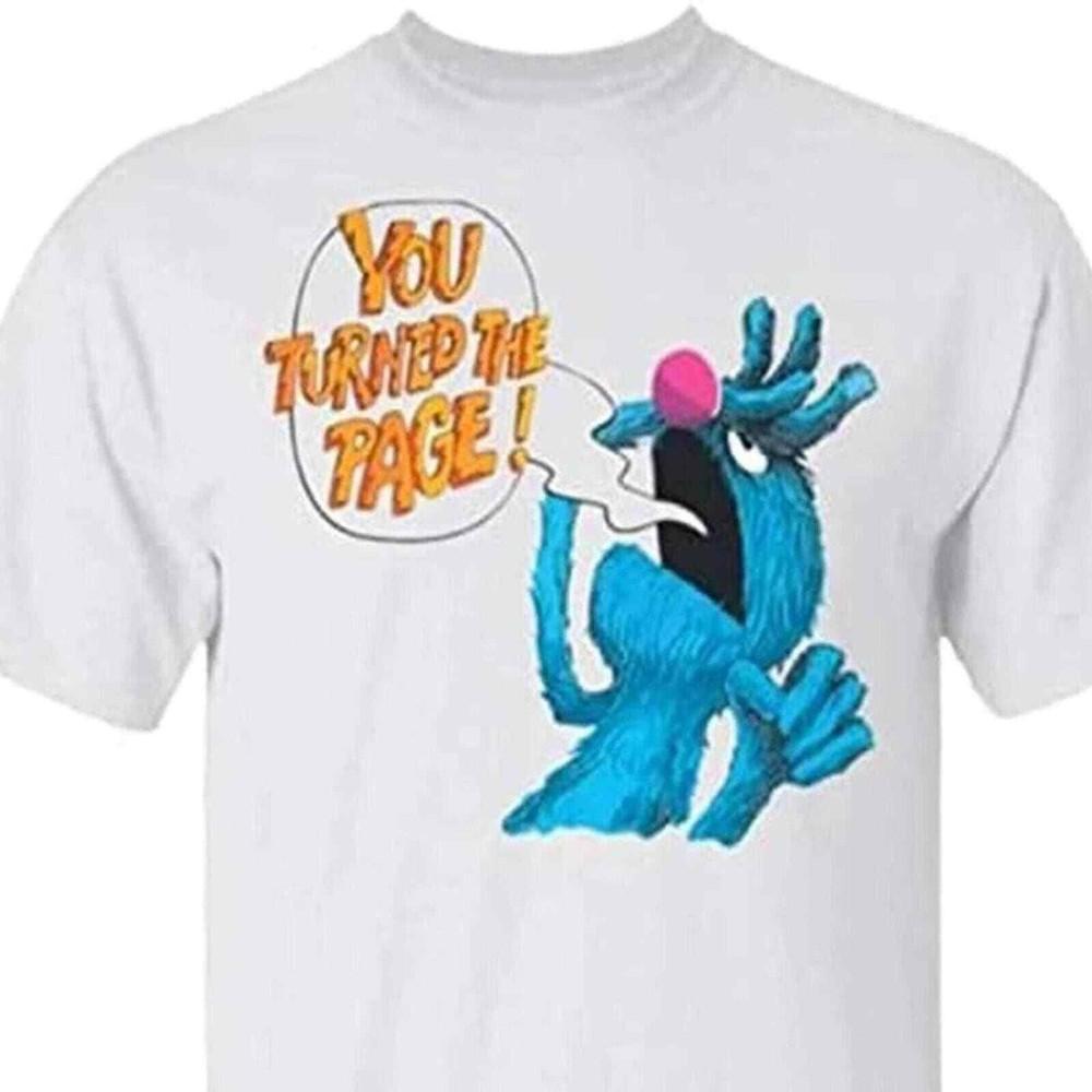 

Retro Vintage The Monster at The End of This Book Thicthinhichth wbr/ oi Shirts Unisex T-Shirt S