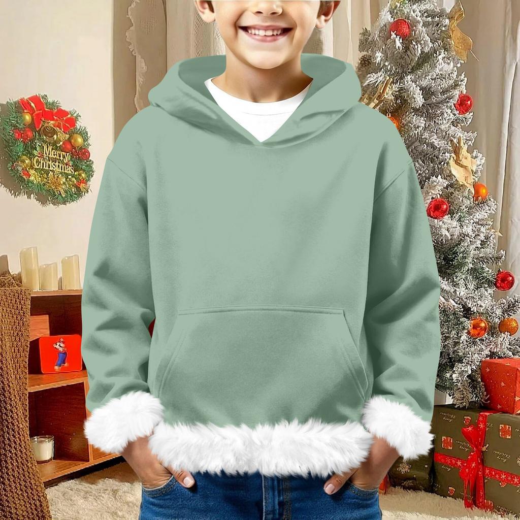 Children's Sweatshirt Girls Boys Long Sleeve Lightweight Casual Hoodie Loose Comfortable  Sweatshirt