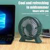 Compact and Portable USB Desk Fan Strong Airflow & Quiet Operation Mini Table Fan for Home Office Bedroom Table Student Dormitor