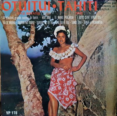 Disque LP MANUIA ET MAEVA - Otuitui Tahiti VP178 VIKING Musique du monde Nouvelle-Zélande Occasion