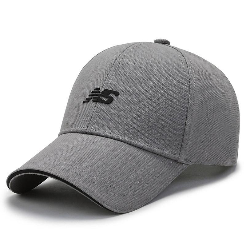 

Baseball Cap Men Women Casual Sun Hat With Curved Brim For Sun Protection сірий колір