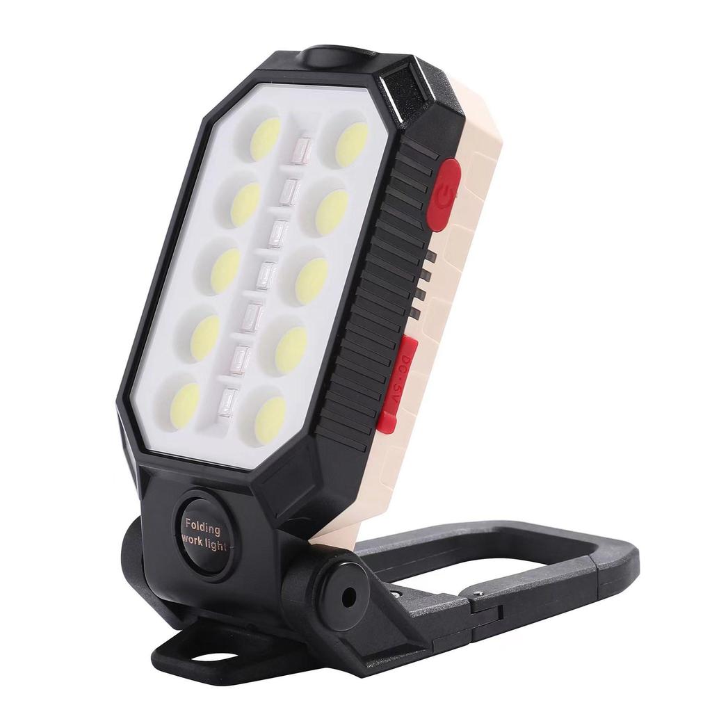 Magnetic LED Work Light with Strong Magnet, Long Battery Life, and Outdoor Charging for Car Repair.