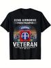 New Limited Edition 82nd Airborne Division Veterans American Flag Design Best Me