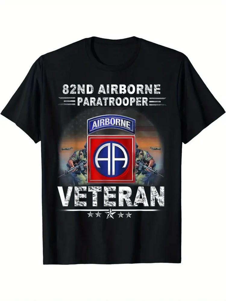 

New Limited Edition 82nd Airborne Division Veterans American Flag Design Best Me M