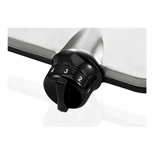 Haeger Double Top Disc Electric Hob 2 Gas Burners 2250W - Haeger - Grey