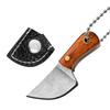 DIY Steel Wood Mini Pocket Knife Car Keychain Fishing Accessory and Bottle Opener