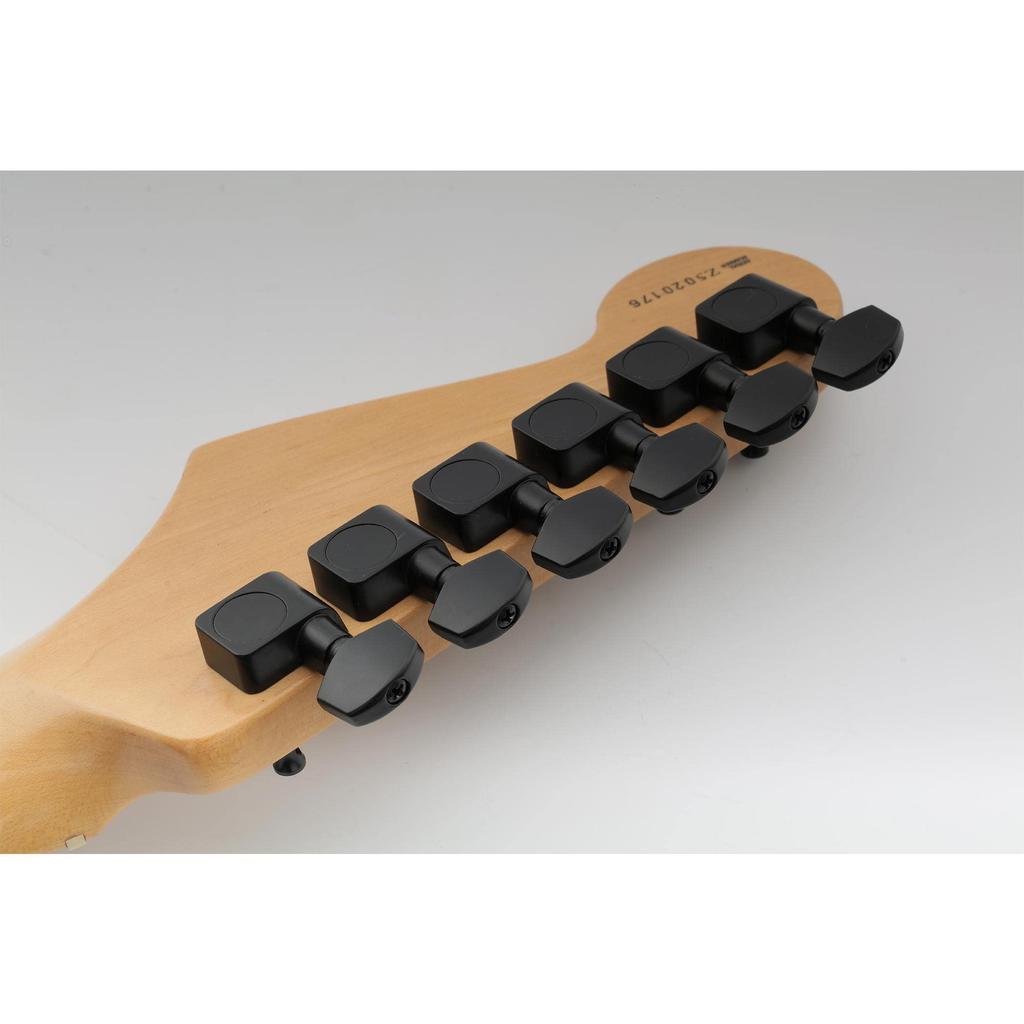 Musiclily Pro 6-Pin 2-Pin Guitar Tuners for Fender Strat/Telecaster Electric Guitars, Black