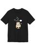 Korean Cartoon Graphic TShirt Women Summer Loose Short Sleeve Tops Casual Streetwear Vintage Otter Printed Tee