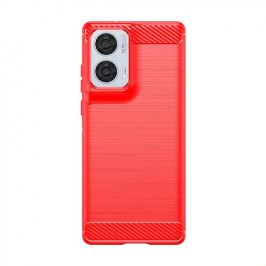 

Phone Case For Motorola Moto G82 ,flexible Tpu Fiber Protective Cover For Motorola Moto G82 червоний
