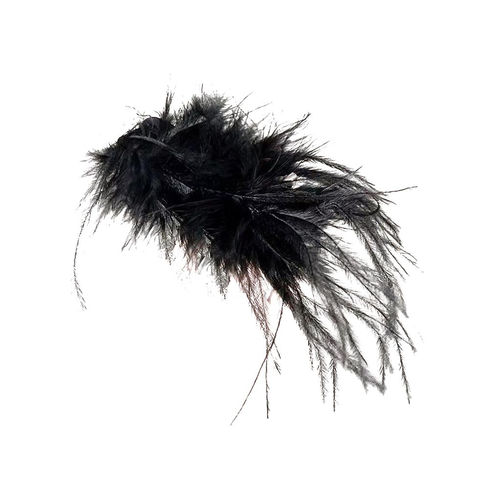 Romantic Feathered Hairpiece Hair Clip Charm For Festivals Or Everyday Wear Adds A Touch Of Elegance To Any Outfit