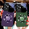 Kreis Diamant Für Oppo A79 5G 58 78 74 60 4G Reno 11F Realme GT 6 11 Note 50 10 C55 X2 Gehärtetes Glas Schwarze Handyhülle