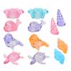 Kids Diving Game Toys Set Underwater Diving Toys Cartoon Pool Throwing Toys Water Sports Toy Set Swimming Pool Accessories