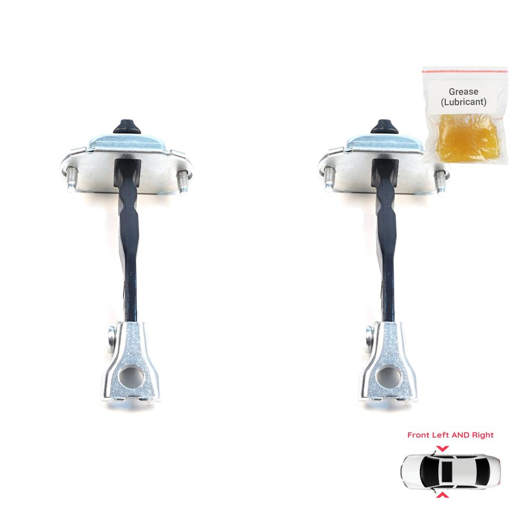 EDP1663-1 2 Pieces Front Door Hinge Brake Stop Check Assy Limiter Strap for Citroen C3 MK4 e-C3 2024-On Fiat Grande Panda 9846733780