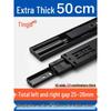 Silent Extra Thick Stainless Steel Drawer Slides with Rebound Damping