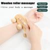 Wooden Massager Manual Roller Neck Back Waist Massage Tool For Neck Leg Back Deep Tissue Muscle Relax Body Massage