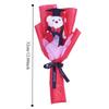 Plush Bear Bear Plush Bouquet Cartoon Doctoral Bear Toy Graduation Bear Bouquet  Birthday Party