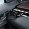 Tsuchiya Yac Toyota Air Conditioner Drink Holder for Passenger (SY-C2) C-HR Seat, Black/Silver