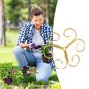 1pcs Reusable Plant Stem Frame Garden Tools Adjustable Iron No Stake Trellis Plant Stem Support Support Branches Stem Organizer