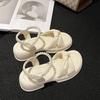 Summer New Fairy Style Pearl Platform Sandals