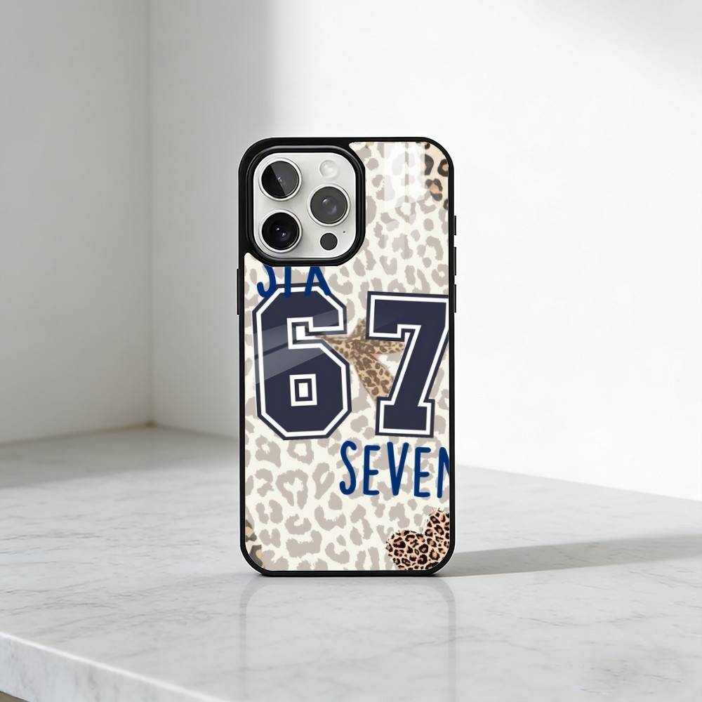 Funny Six-Seven Memes 67 Phone Case For iPhone17,16,15,14,13 Plus,Pro Max Magnetic For Magsafe Wireless Charging