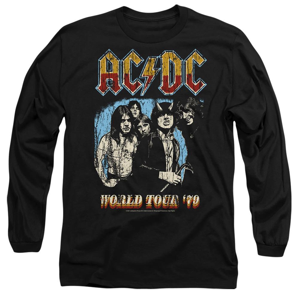 AC/DC Unisex Adult World Tour 79 T-Shirt
