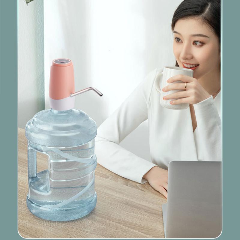 Water Bottle Pump Usb Charging Automatic Drinking Water Pump Portable Electric Water Dispenser Switch For Water Pumping Device