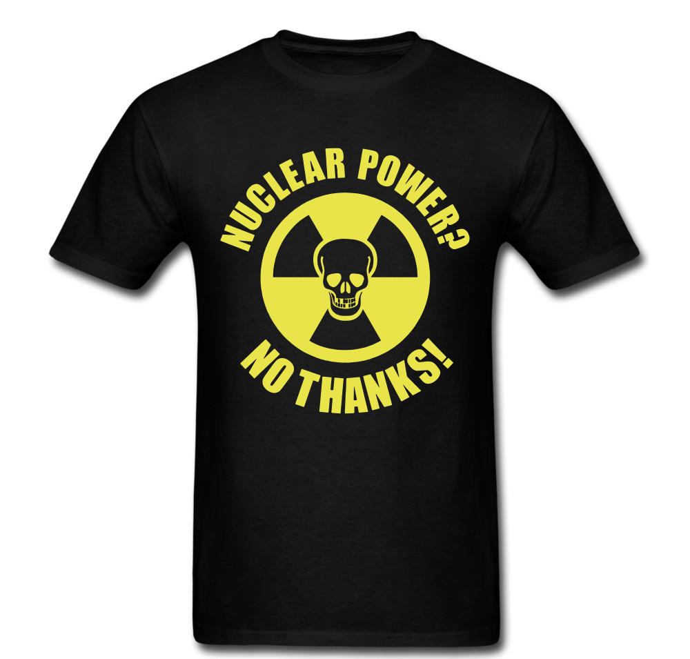 

Nuclear power no thanks skull warning energy chemicals T shirt tee Unisex 4XL
