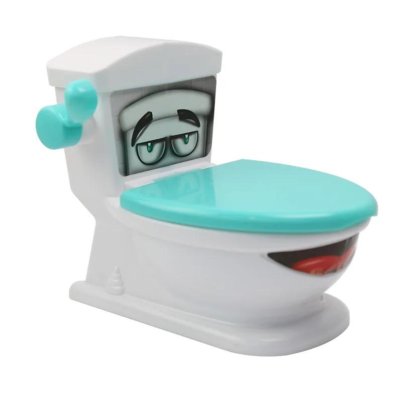 Funny Poop Toilet Game Shooting Toy Prank Catapult Interactive Tabletop Game Party Birthday Gift