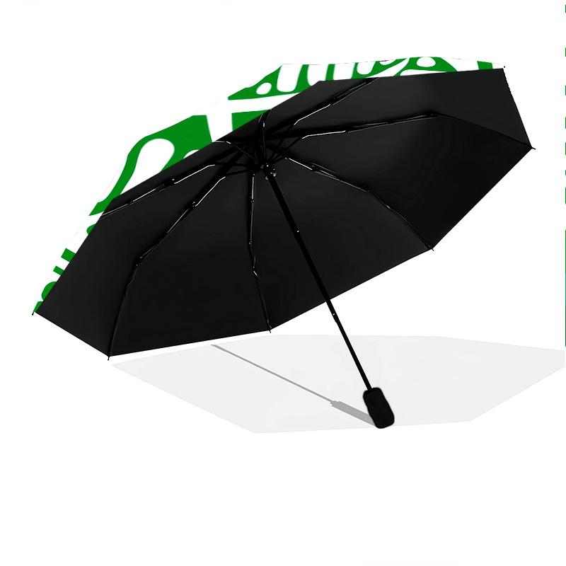 Modello del Celtic Football Club, ombrello pieghevole automatico, design portatile e pieghevole, 8 stecche, un regalo di Natale o di compleanno.