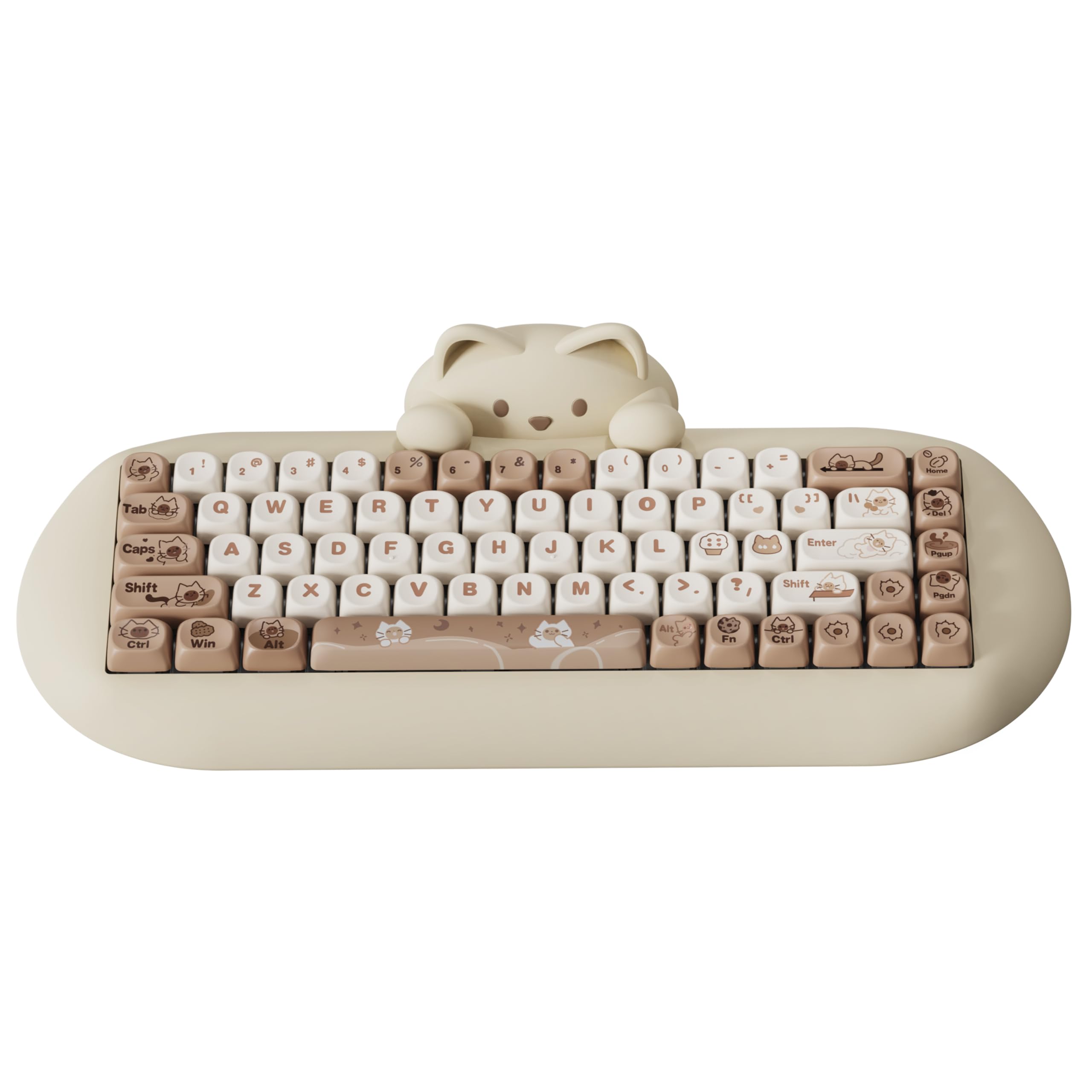 

[YUNZII] C68 Wireless Cat Keyboard 65% – Keyboard