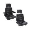 Tractor Seat 3 Level Adjustable Headrest Comfortable Wear Resistant Anti Scratch Excavator Seat  for Telehandler