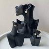 Sturdy Resin Covered Necklace Bust Portable Jewelry Organization Home Accessory Necklace Display Rack Decoration