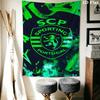 Sporting CP logo Wall Hanging Printed Fabric Blanket Decorative Tapestries for Bedroom Living Room Home Decor