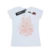 STAR WARS Womens/Ladies Empire Christmas Cotton T-Shirt