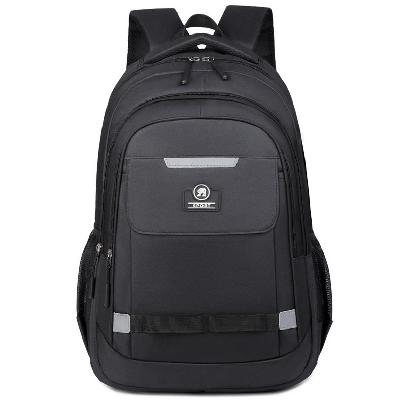 

Модный большой дорожный рюкзак мужской отделение деловая сумка для улицы спорт мужской черный рюкзак для хранения 14 inches чёрный