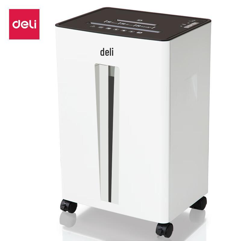 Deli 9918 High-Security Cross-Cut Office Shredder CN Plug (adapter Included)